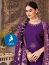Karma By Kaya Roman Silk Straight Cut Kurti With Bottom Dupatta Orders In India
